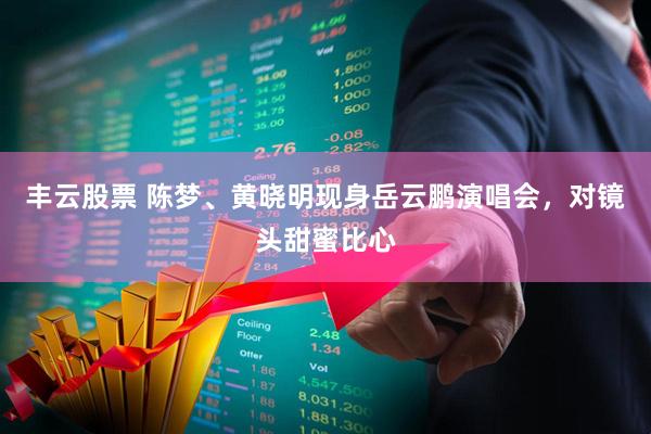 丰云股票 陈梦、黄晓明现身岳云鹏演唱会，对镜头甜蜜比心