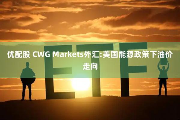 优配股 CWG Markets外汇:美国能源政策下油价走向